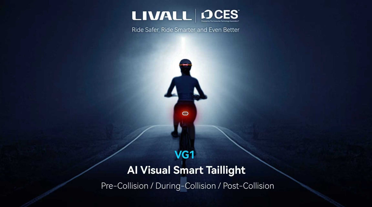 LIVALL CES Exclusive: AI Visual Taillight Eradicates Rider Blind Spots with four-wheel autonomous-Grade Safety