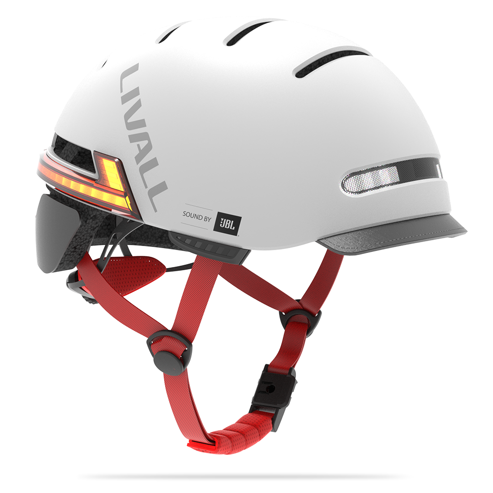 LIVALL BH51m nso urban bluetooth bike white smart helmet with jbl