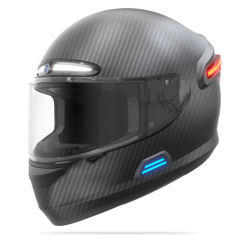 LIVALL mc1 pro carbon fiber motorcycle smart helmet
