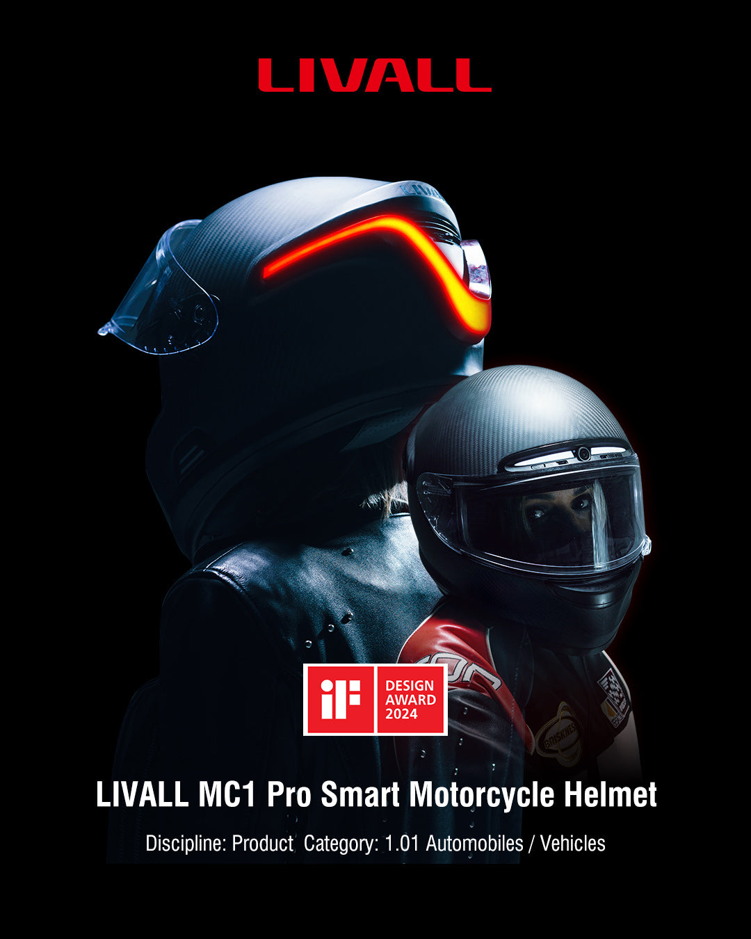 LIVALL is winner of the iF DESIGN AWARD 2024!