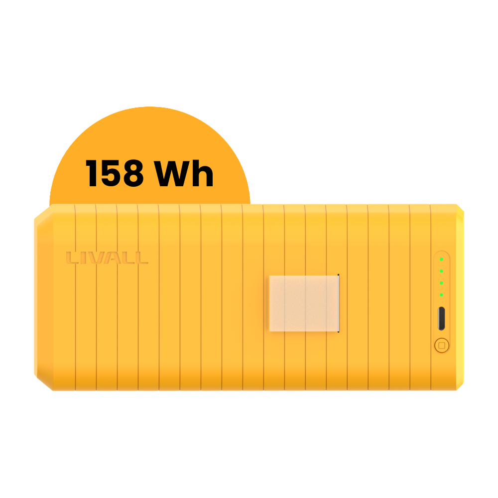 Swappable Battery For LIVALL PikaBoost 2