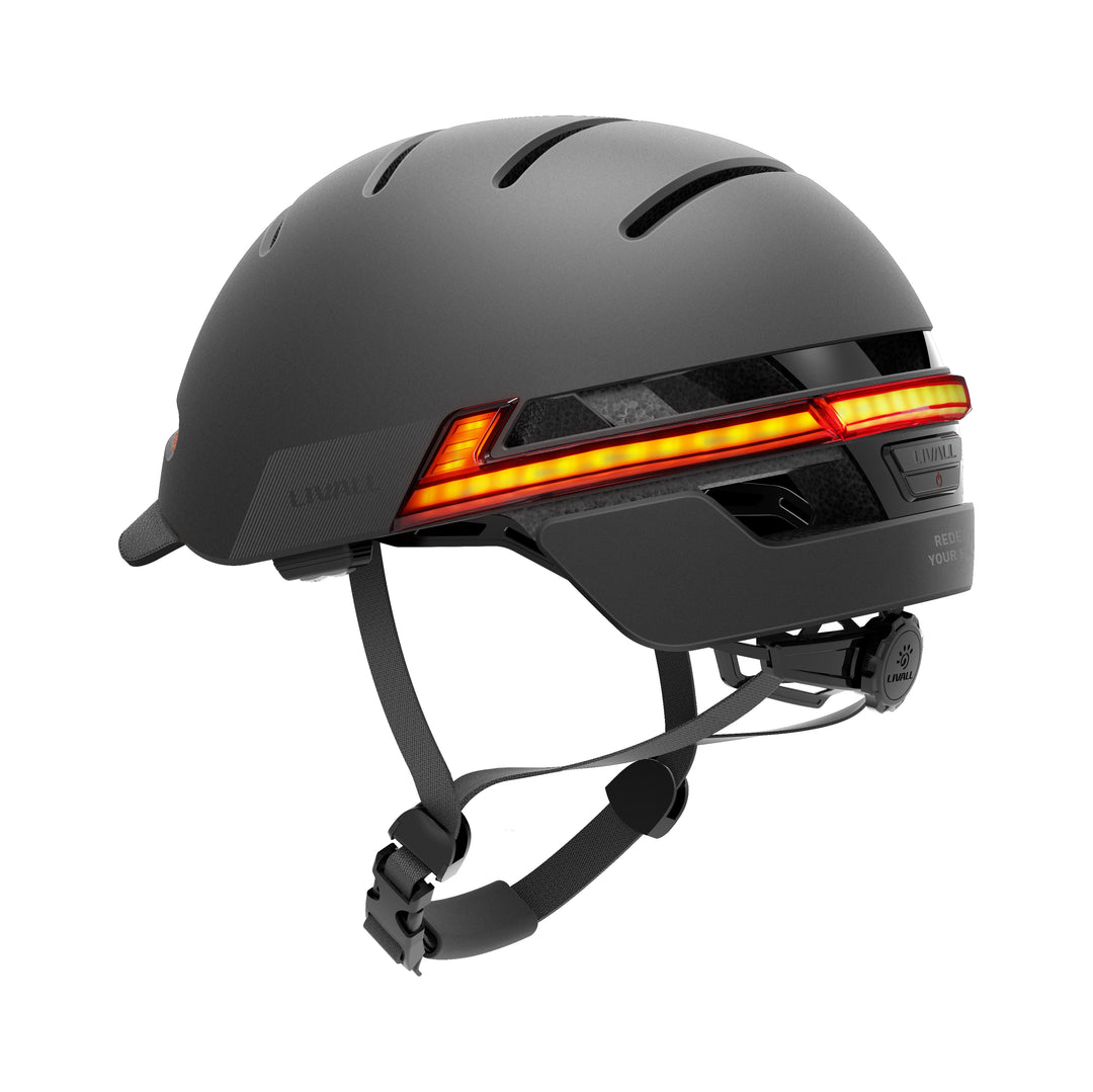 LIVALL bh51m neo black regular urban bicycle smart helmet for commuting 